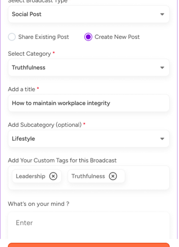 Mass Broadcast for Volunteer Organizations
